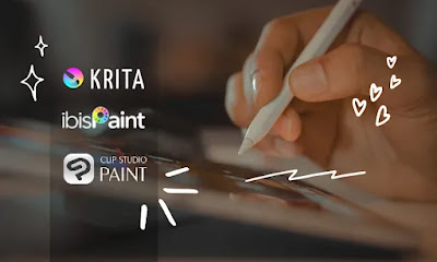 ¿Qué software uso? Krita, IbisPaint y Clip Studio Paint | Naidi_art