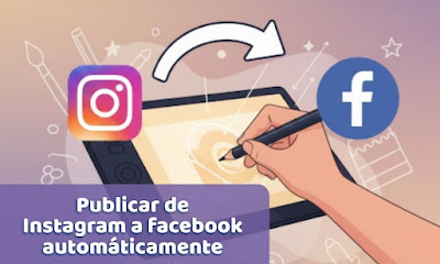 Cómo publicar en Instagram y automaticamente en pagina de facebook | Naidi_art