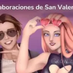 Dibujo en conjunto (colaboración) para San Valentin
