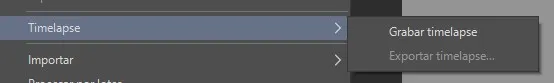 Al iniciar el dibujo, hay q activar la grabación del speed pain en ClipStudio Paint