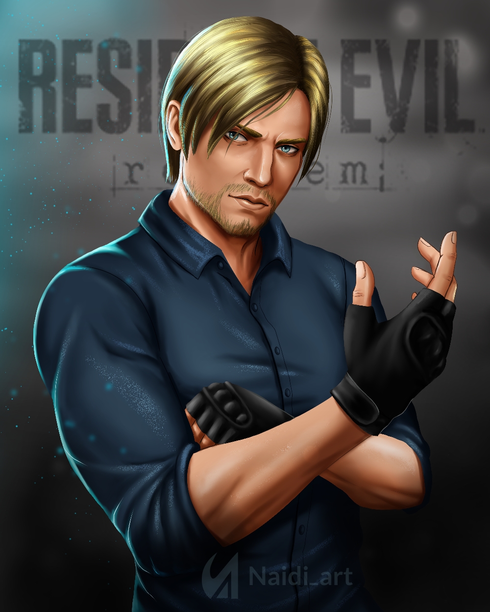 Leon S. Kennedy – Fan Art de Resident Evil